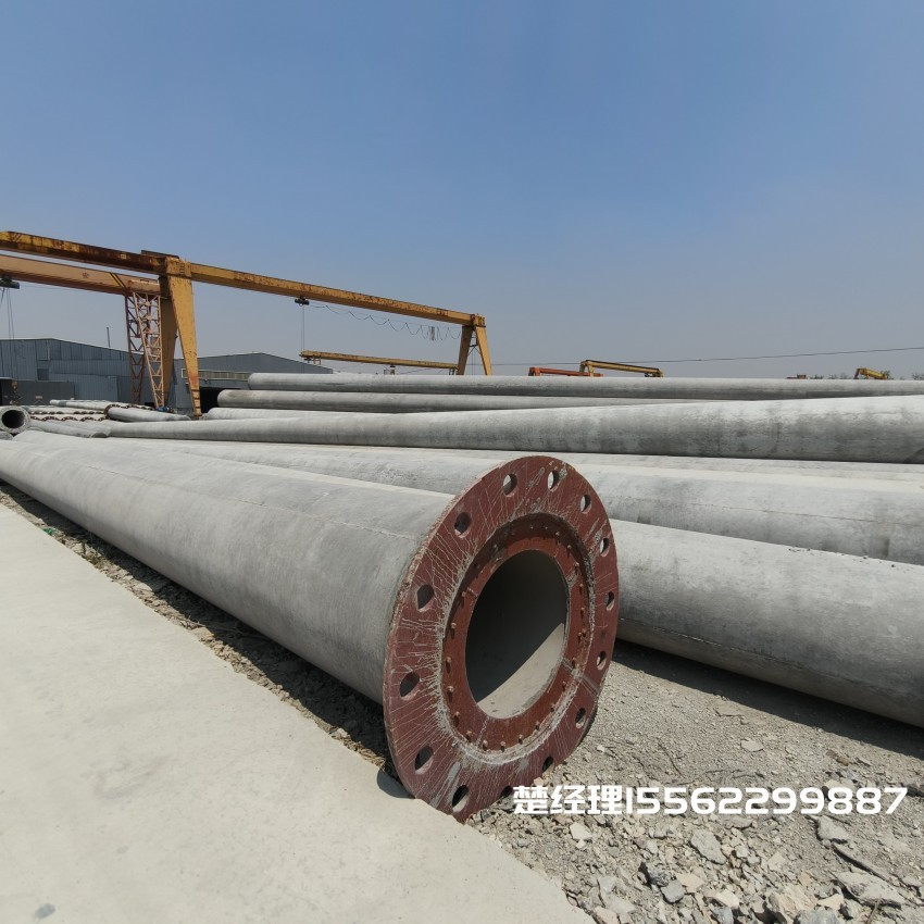 沛县12米无拉线电杆